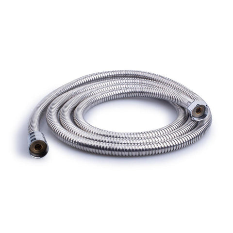 2M Shower Hose, Anti-Kink Shower Hose, 304 Stainless Steel Extra Long Hand Held Flexible Shower Hose Chrome with Brass Fitting,Shower Hose Replacement