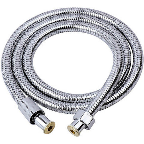 2M Shower Hose, Anti-Kink Shower Hose, 304 Stainless Steel Extra Long Hand Held Flexible Shower Hose Chrome with Brass Fitting,Shower Hose Replacement