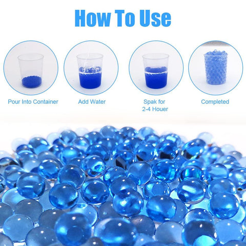 1KG Gel Balls Shrapgel Mix Colour Blaster Hardened Ammo Water Beads Ball 7-8mm Bullet for Ages 14+