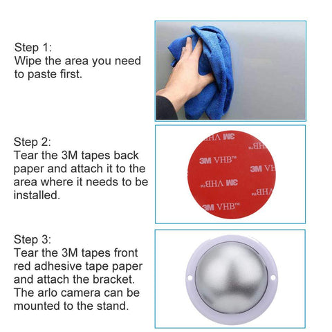 3M Double Sided Tape Sticker Pad Tape Round Car Mount Phone Holder Sticker Tape 30mm/ 8PCS