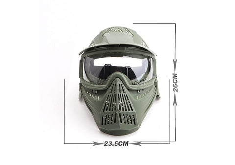 Air Gun Mask Paintball Game Full Face Protection Skull Skeleton Safety Guard Suitable For Outdoor Cycling Activities Party Movie Props Ski