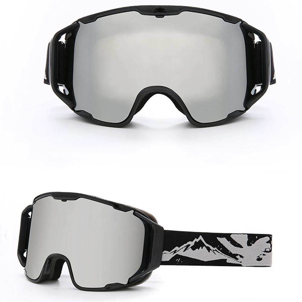 Ski Goggles OTG - UV Protection Anti-Fog/Scratch Snowboard Goggles for Men Women Youth