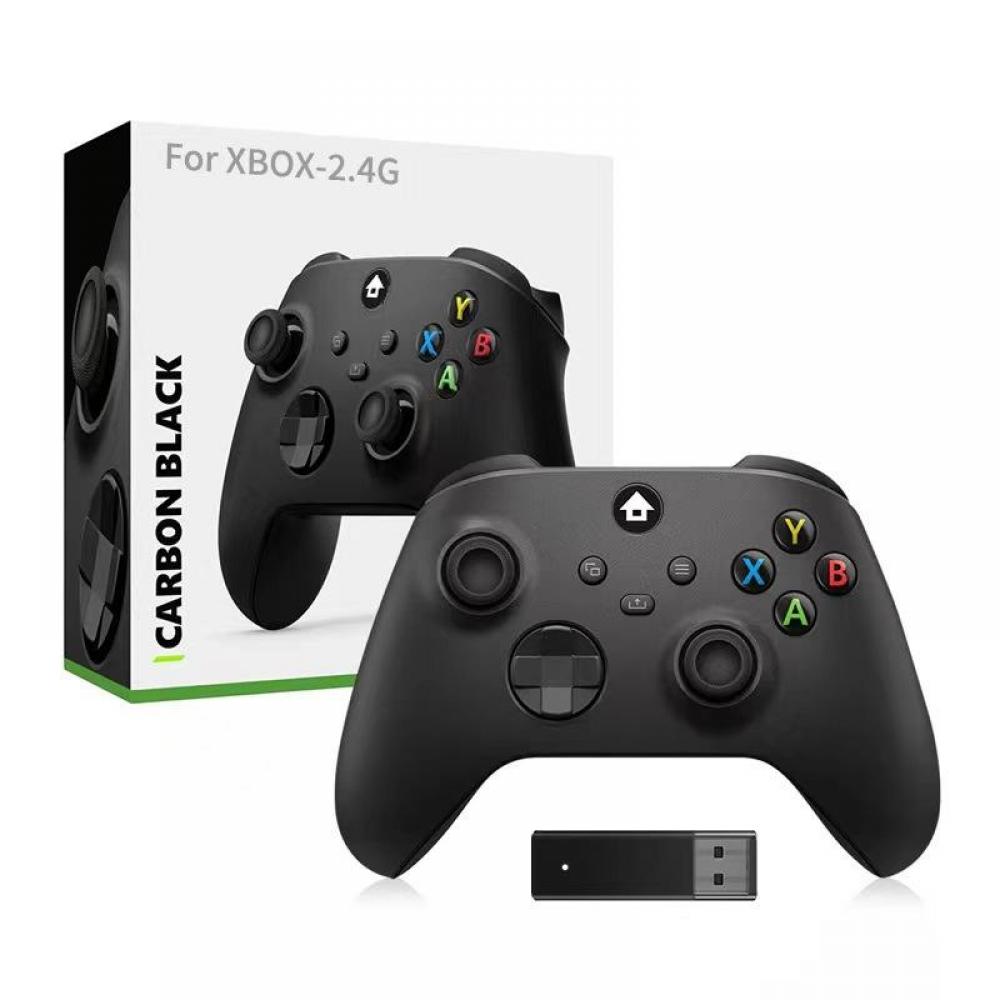 Wireless Game Controller for Xbox Series X|S, Xbox One, Windows 10 and above, Remote Joypad with 2.4G Wireless Adapter, PC Controller with 3.5 mm Audio Jack
