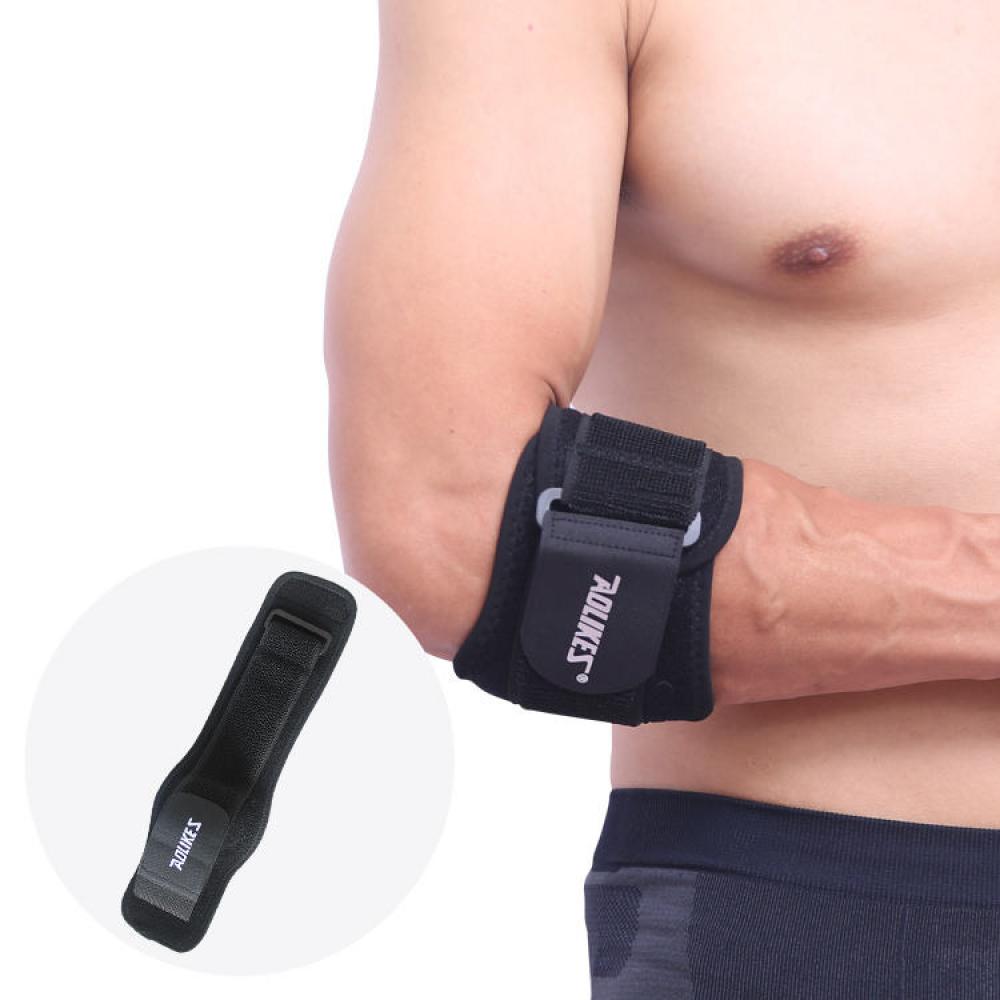 3D Air Cushion Elbow Brace for Tendonitis and Tennis Elbow Pain Relief, Golfers Elbow Support Strap Clasp with Compression Pad for Men & Women