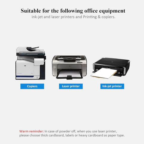 50 Sheets, 148 x 105mm - Large Printable  Labels for Laser/Inkjet Printings - Matte - 4 Per Page | 200 Labels)