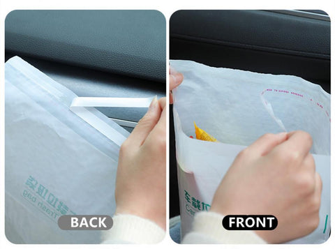 20PCS Easy Stick-On Disposable Car Trash Bag,Leakproof Vomit Bag, Auto Trash Bag Auto Trash Bag,Durable,Large Capacity Portable,Suitable for Car,Travel