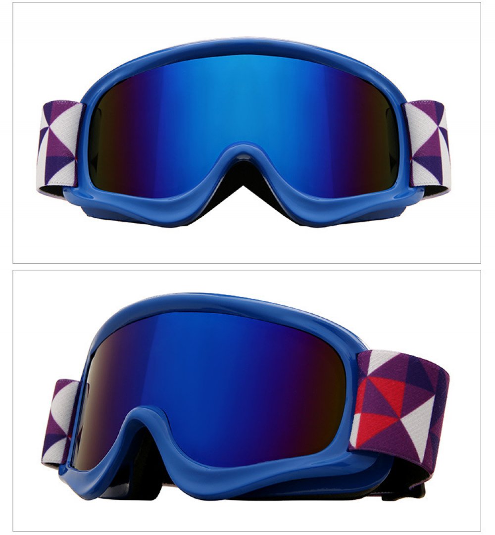 Kids Ski Goggles, Anti-fog UV Protection Kids Snowboard Goggles for Boys Girls Toddler Age 3-12