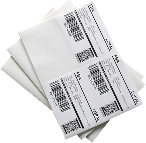 50 Sheets, 148 x 105mm - Large Printable  Labels for Laser/Inkjet Printings - Matte - 4 Per Page | 200 Labels)