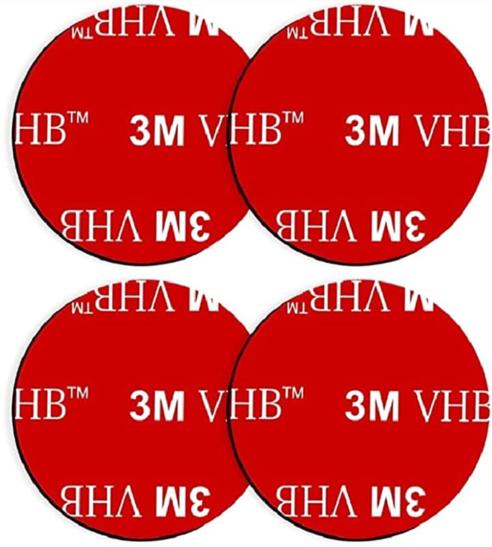 3M VHB Double Sided Sticky Pads,Extra Strong Heavy Adhesive Mounting Tape Round Grey
