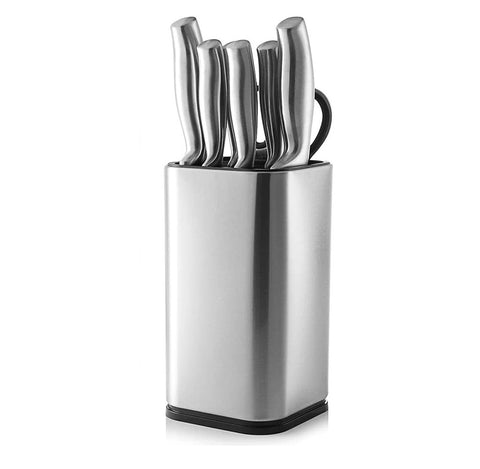 Universal Knife Block Multi-Function Stainless Steel Knife Holder