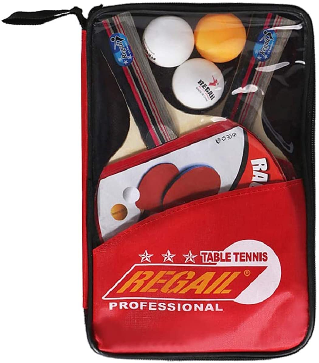 Spptty Housse de raquette de tennis de table en PU imperméable Ping Pong  Paddle Bat Bag 