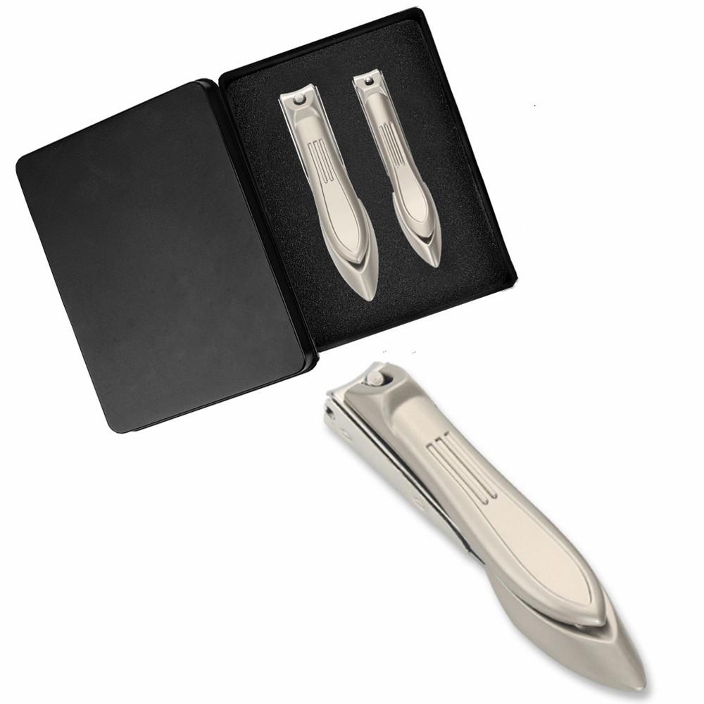 Nail Clippers Set, Professional Nail Cutter with Catcher, Medical Grade 420J2 Stainless Steel,Nail Clipper Kit