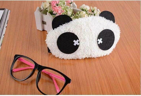 Cute Panda Sleeping Face Eye Mask Blindfold Shade Traveling Sleep Eye