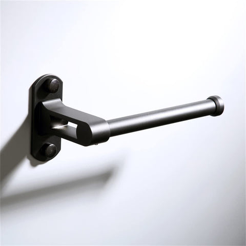 Bathroom Fixtures,Wall Mount Bathroom Toilet Matte Black Space Aluminum Hardware Accessory,Toilet Paper Holder,Towel Ring