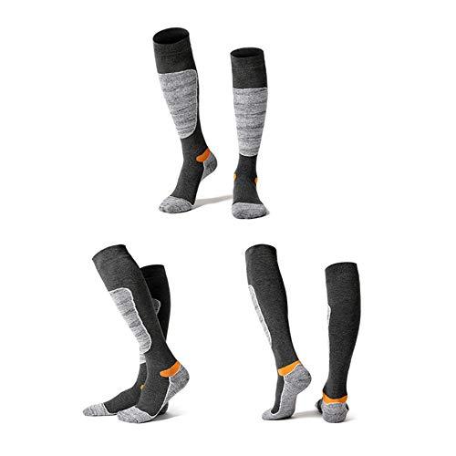 Winter Ski Socks Men Women Hiking Sport Snow compression Unisex Cotton Long Snowboard Sock Foot Moist Control Travel Running AU