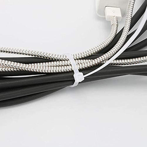 500pcs x Nylon Cable Ties, 10 Inch Multi-Purpose Zip Ties Heavy Duty, Self-Locking Premium Wire Ties