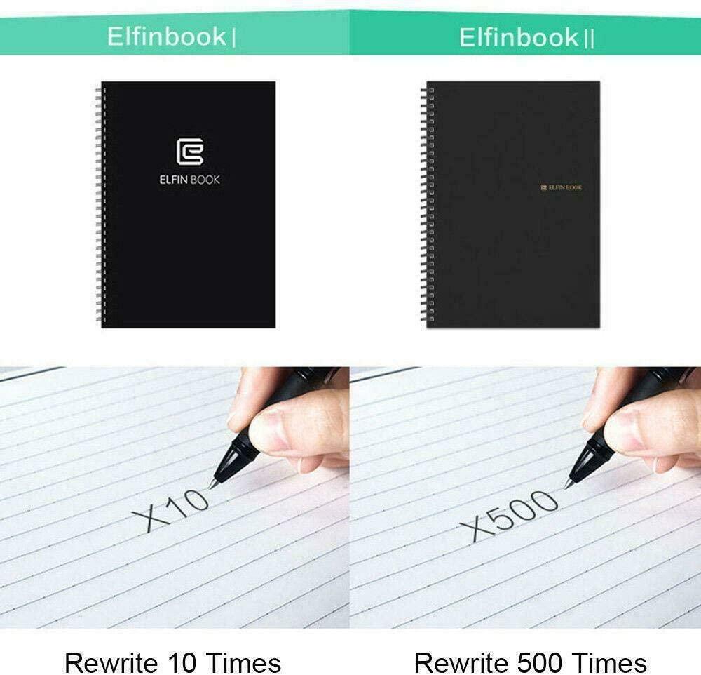 Upgraded Notebook Erasable Reusable Elfinbook Smart Notebook 2.0 Upgrad... – Housefibre