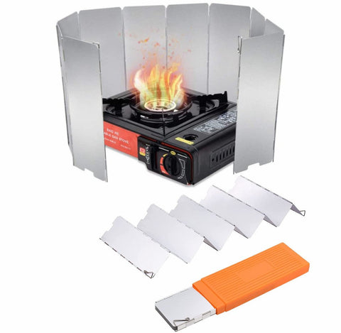 Hiking stove outlet windshield