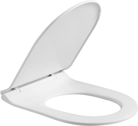 Style Toilet Seat Soft Close Luxury White Thin Heavy Duty Quick Release U Shape B4A4