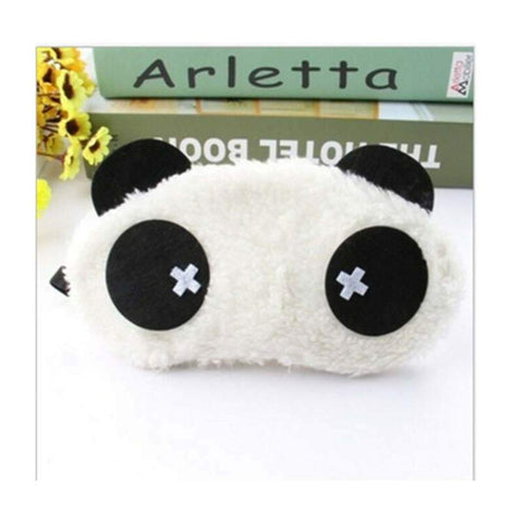 Cute Panda Sleeping Face Eye Mask Blindfold Shade Traveling Sleep Eye