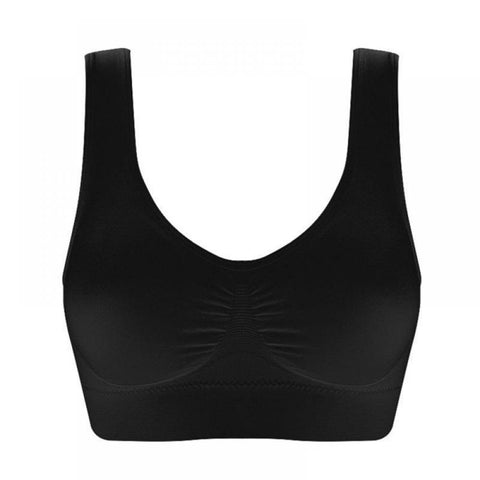 Women Sports Bra Seamless Comfortable Yoga Bra Low-Support Workout Bra with Removable Pads/ Women's Sleep Bras No Underwire