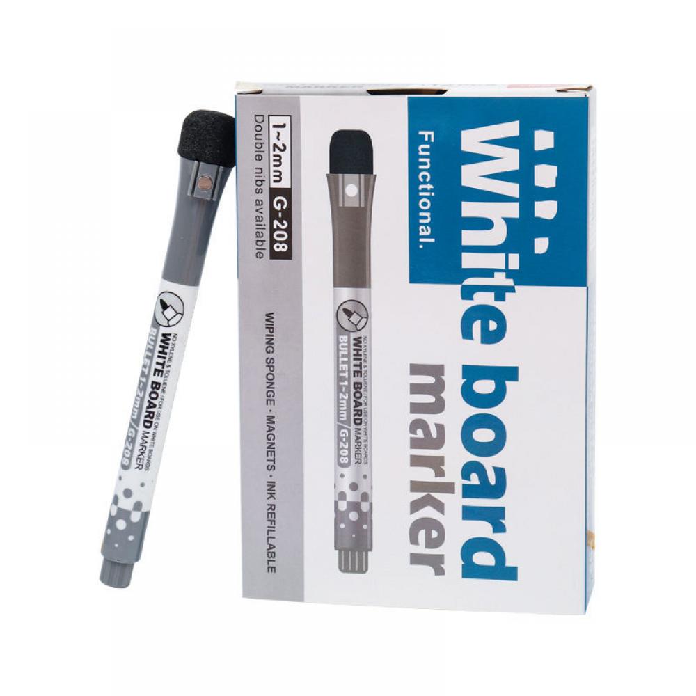 What are some good non-toxic alternatives to dry erase markers that  actually work well on an office whiteboard (not made from glass)? Are there  any ones that are both erasable and reusable? 