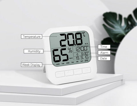 Inside Temperature Indoor Digital Thermometer Hygrometer, Accurate Room Temperature Gauge ...
